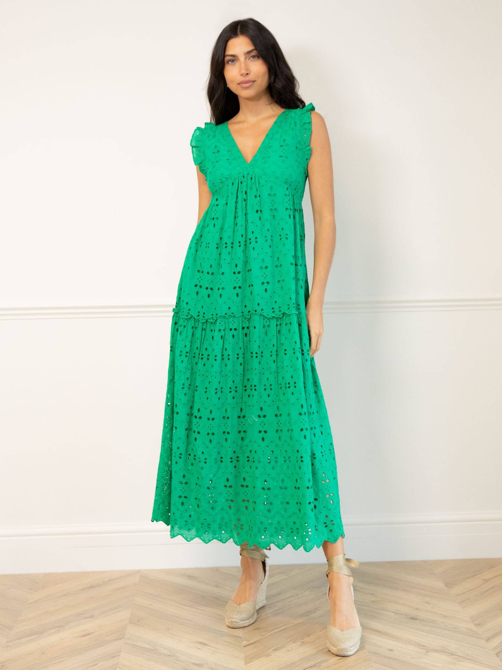 Broderie dress uk outlet